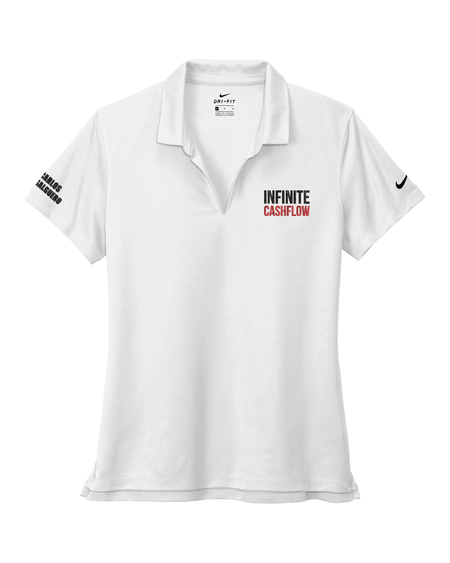 Carlos Salguero - Ladies Dri Fit Polo