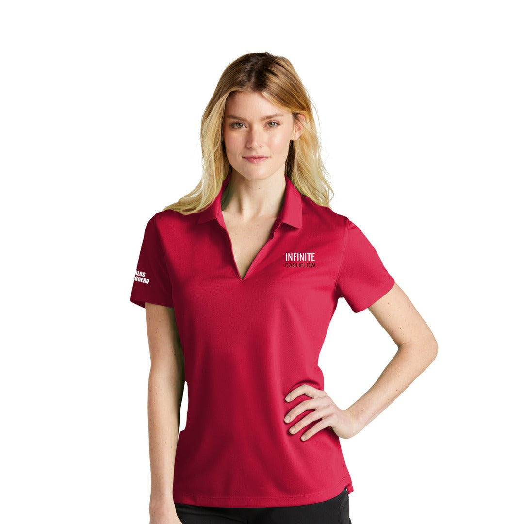 Infinite Cashflow Ladies Polo - Nike - Dri Fit - CS Logo on Sleeve